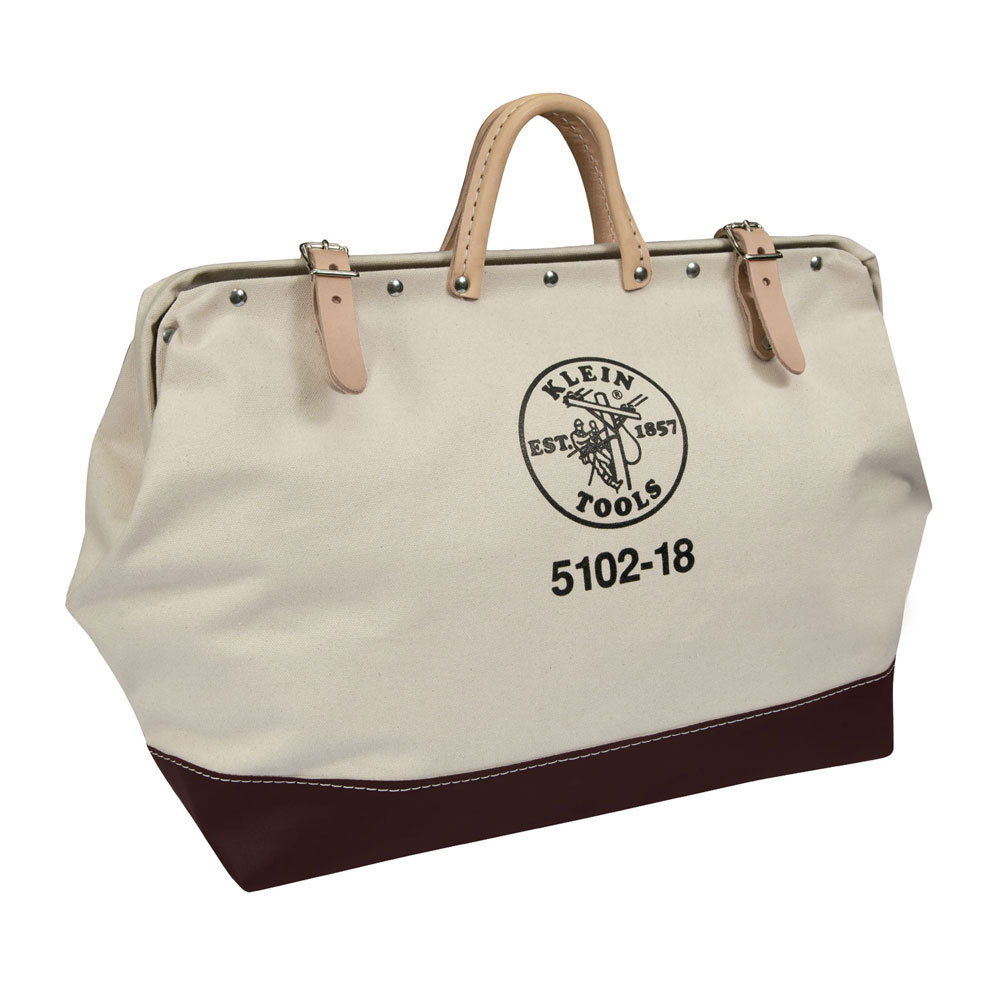 Klein Tools 5102-18 Canvas Tool Bag, 18-Inch