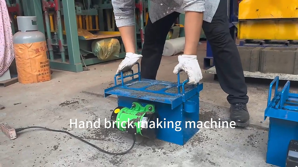 electric small automatic brick making machine industrial single phase simple die