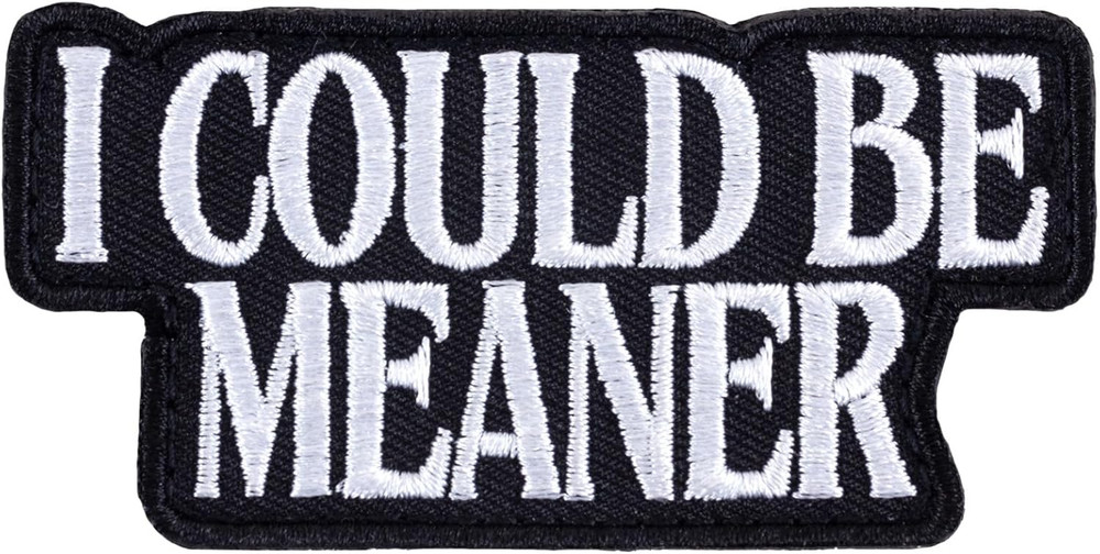 Funny Morale Patch Hook and Loop Patches Tactical Patch Embroidered Patches for