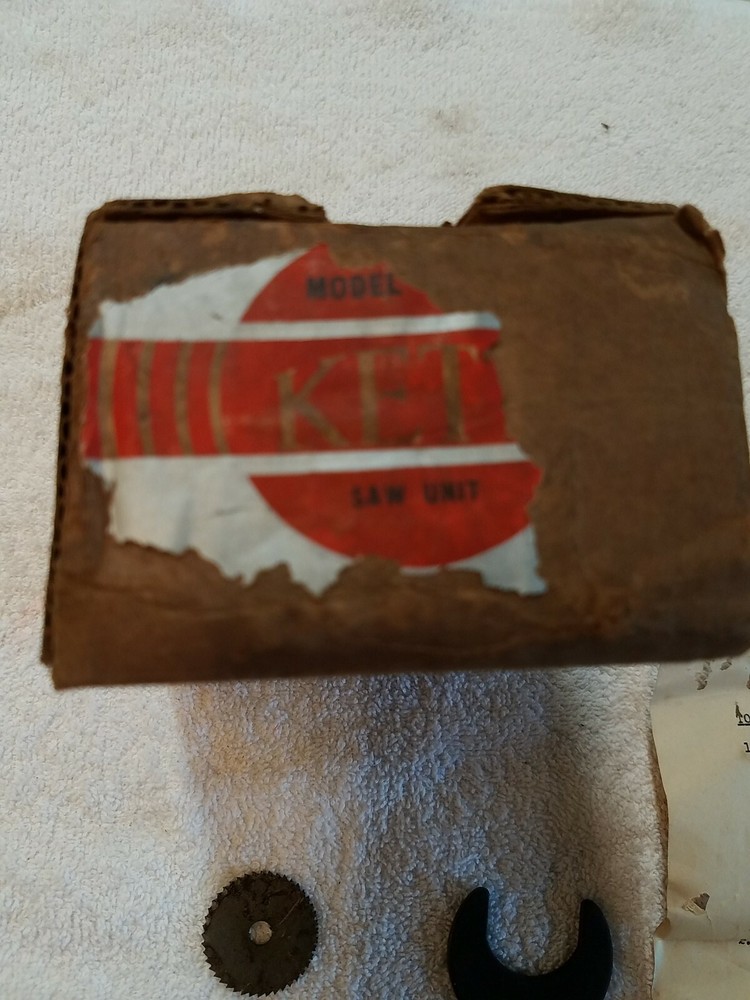 Vintage KETT Universal Saw W/ Box & Instructions