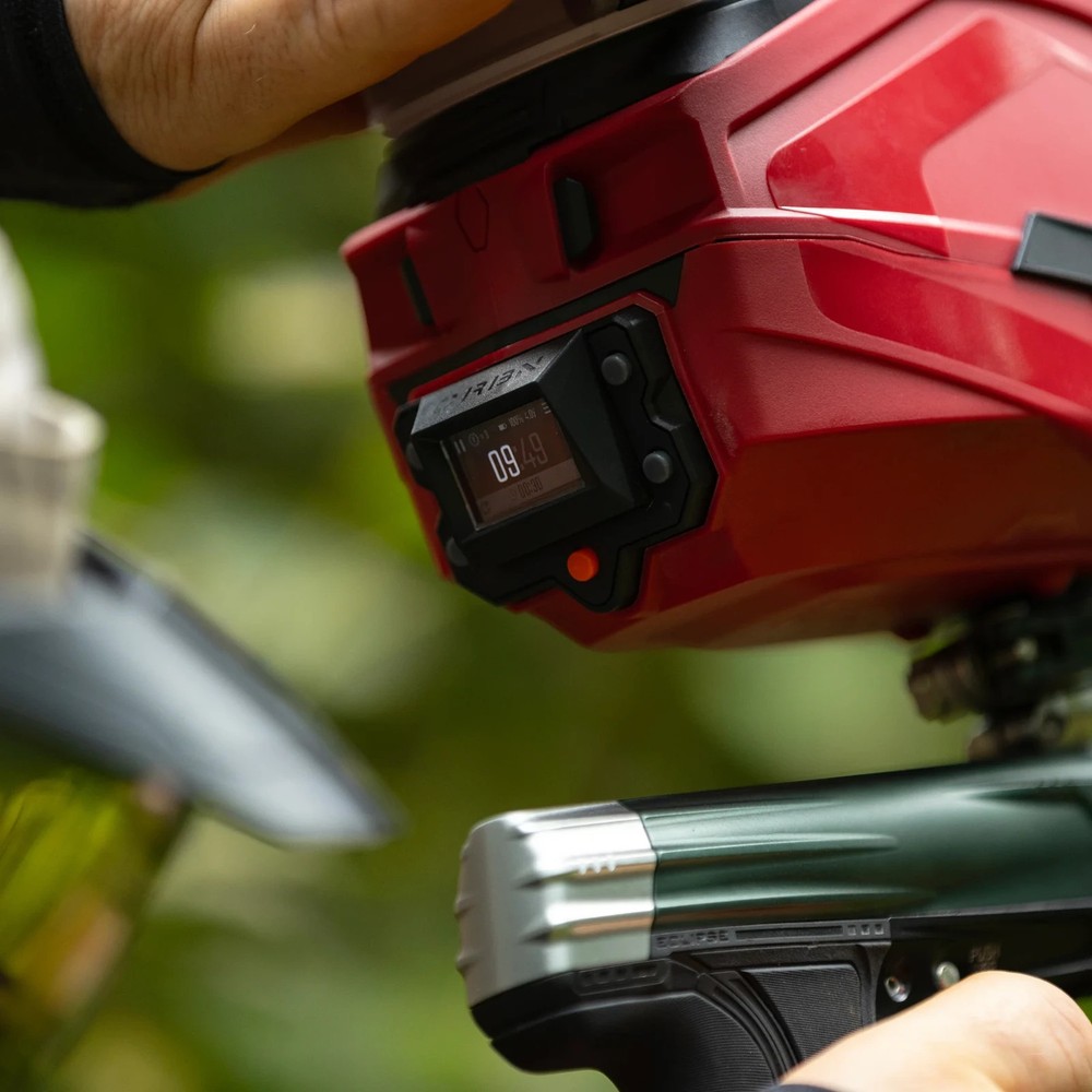 NEW Carbon CRBN DRV Paintball Loader - RED