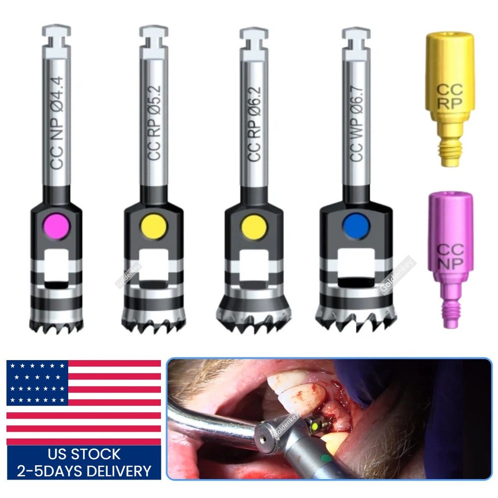 Dental Bone Mill Guide Conical Connection Profiler Drill NP RP WP NobelReplace