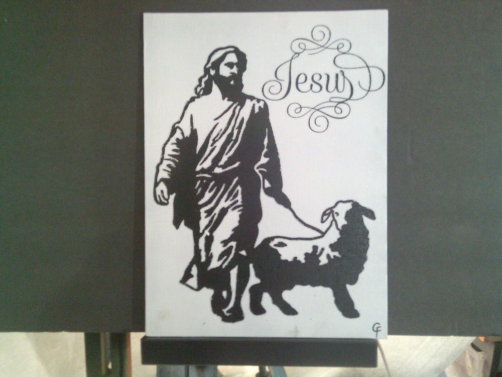 JESUS WITH LAMB