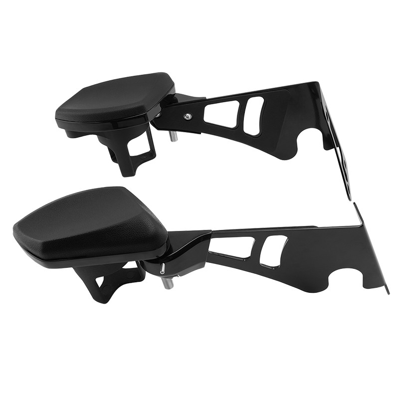 Passenger Armrest w/ Drink Holder For Harley Electra Glide Road King 1997-2013