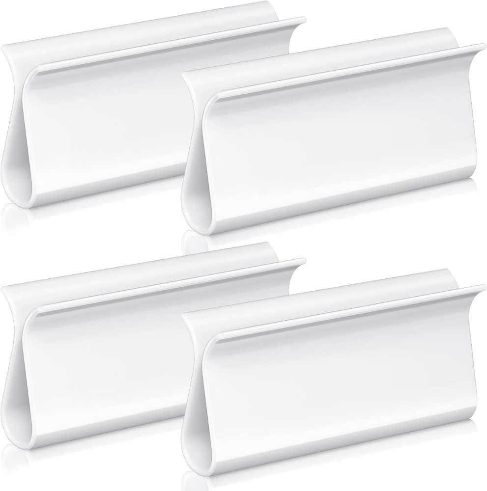 4 Pieces Window Shade for Roller Pull down Roller Shades Handle Blinds for Windo