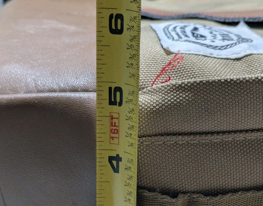 Poler Outdoor Stuff Camp Vibes Excursion Pack & Camera Insert Set In Khaki EUC