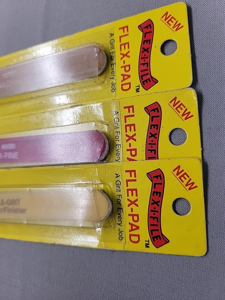 3 Flex-Pad Flex-i-File Medium X-Fine Triple-Grit