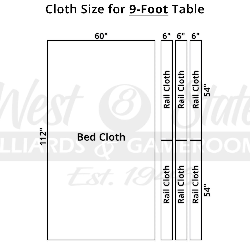 Championship Invitational Pool Table Felt, Billiard Table Cloth, Pool Table