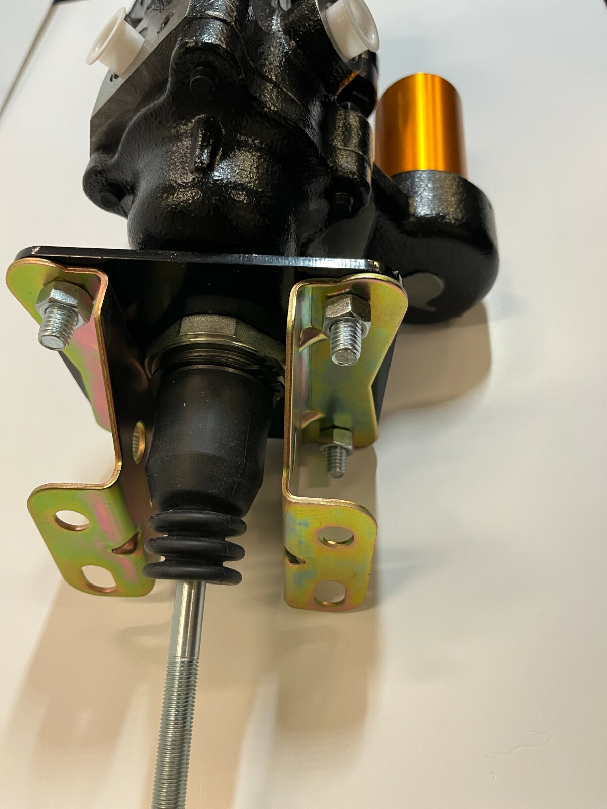 1964-72 A Body Chevelle Cutlass Hydro Boost Power Brake + 1 1/8 Black Wilwood