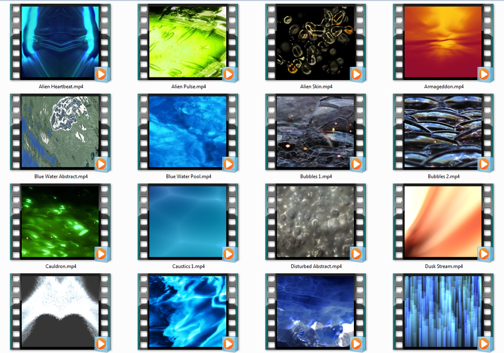 Stock Video SD Video Motion Loops - 9 DVD - Super Bundle - $700+ Value!