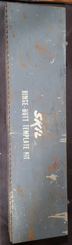 Vintage Skill Hinge-Butt Template Kit, Model 17070