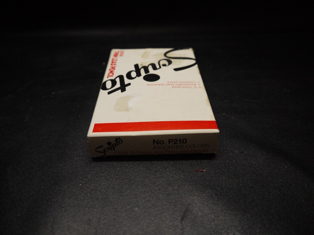 Scripto Mechanical Pencils - 12 P210 Ultra thin lead pencils