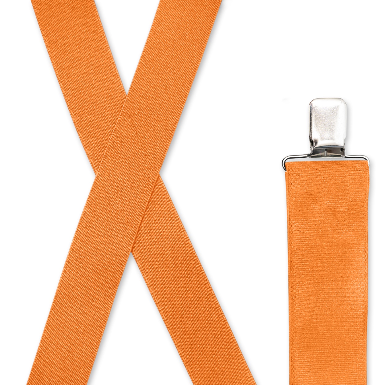 Men's Suspenders - Strong Clips, Many Colors, X Style 1.5" & 2", USA Made