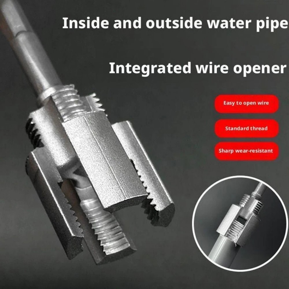 New Integrated Internal and External Pipe Threading Tool Set 1/2 inch Accessory