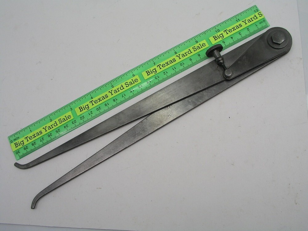 12" Leg Lufkin Inside and Outside Caliper Set