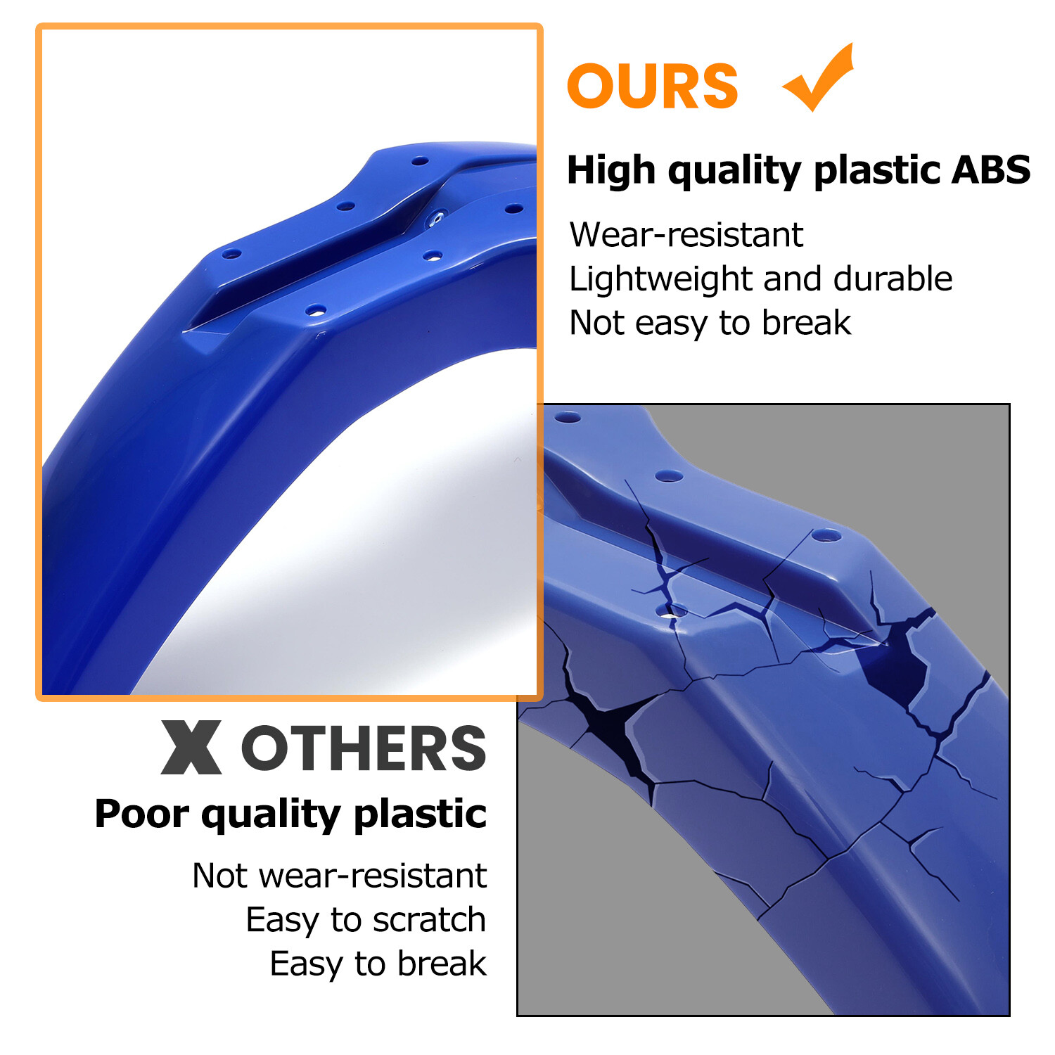 For Yamaha YZ85 2002-2014 Complete Plastics Kit Side Cover Fender Body Fairing