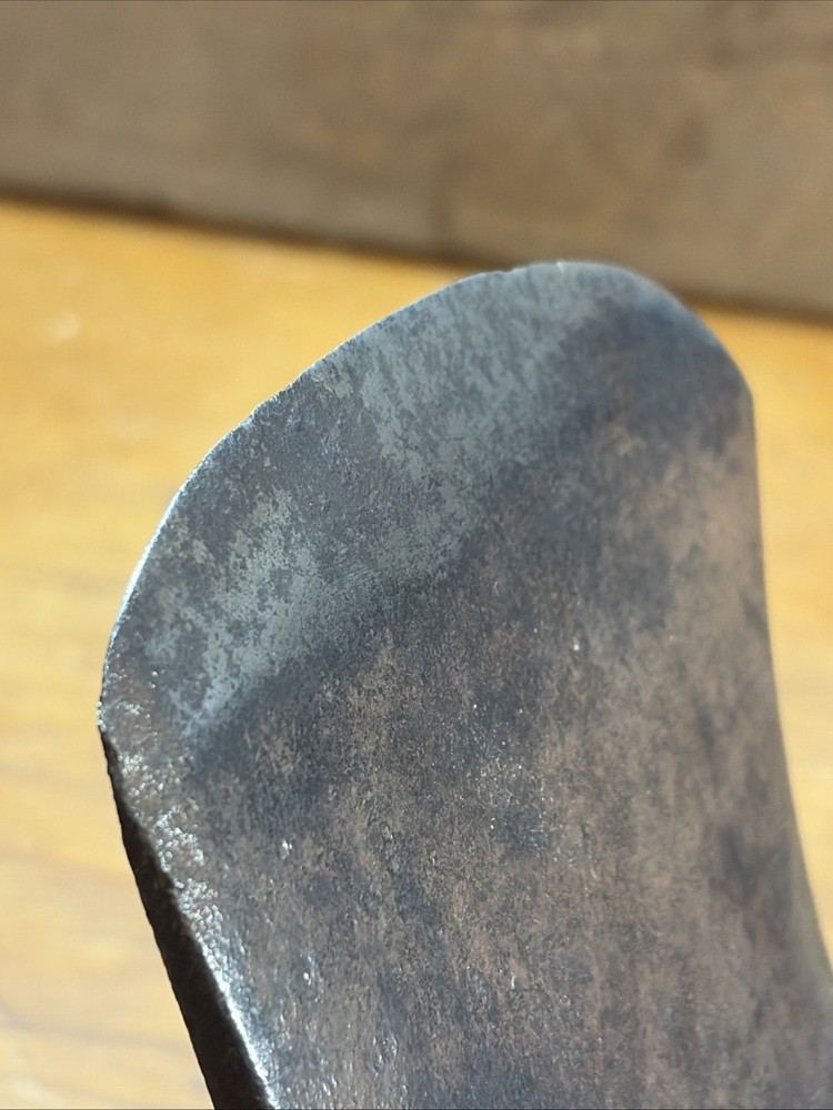 DUNLAP Double Bit Axe Head Oval Logo SHARP CUTTING EDGES Vintage Antique