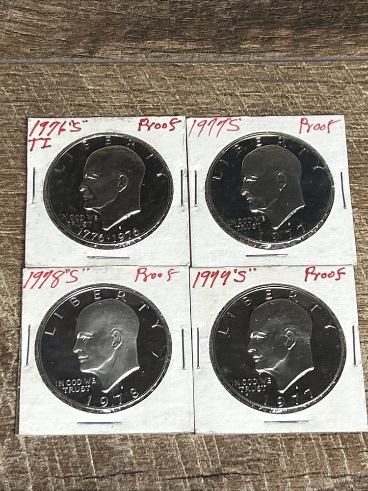 1976s-1979s proof eisenhower dollars