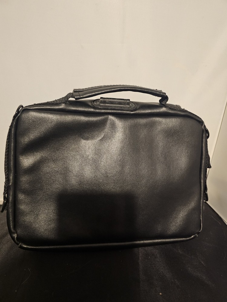 Case Logic® Carrying Case, Black, Leather, Portable DVD Player Case