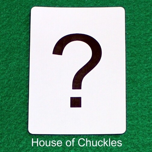 ?, Bicycle Printed Gaff Card, Red