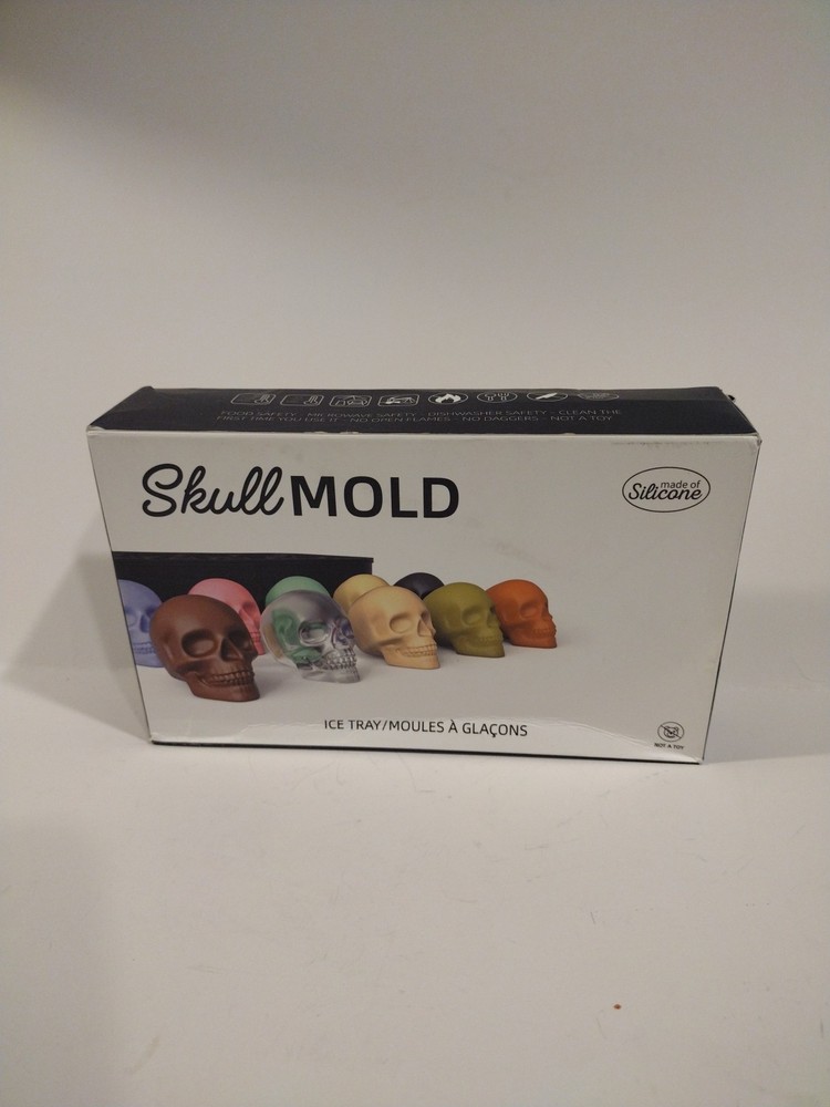 skull ice cube mold silicone