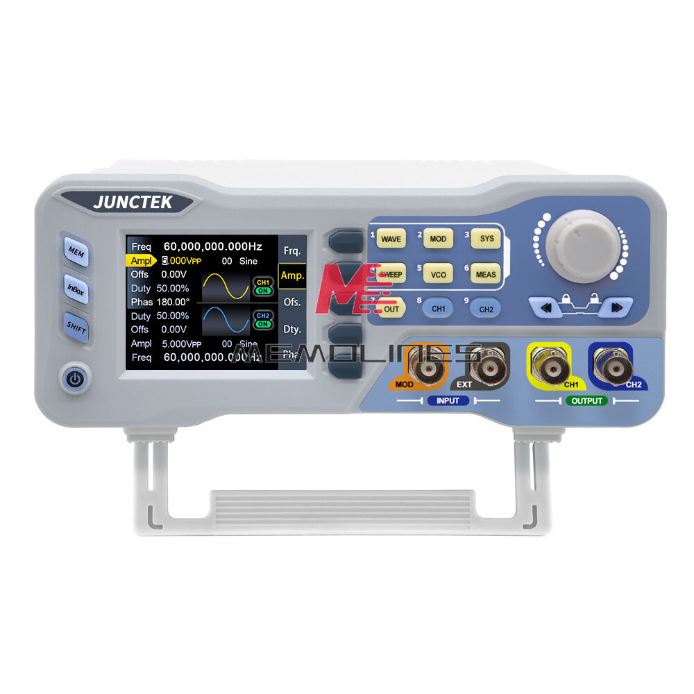 JDS8060 / JDS8080 CNC Dual-channel DDS Function Signal Source Generator New