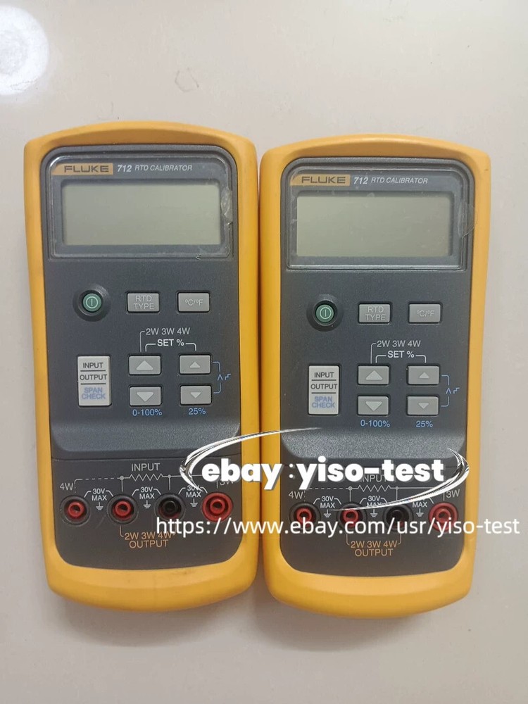 1PCS FLUKE Fluke 712 RTD Process Calibrator /Good function /#