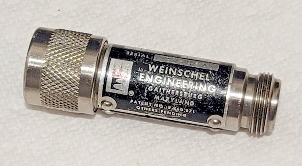 Weinschel Engineering Attenuator Model 1-15