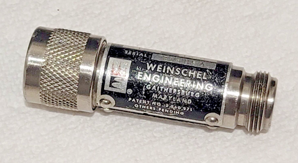 Weinschel Engineering Attenuator Model 1-15