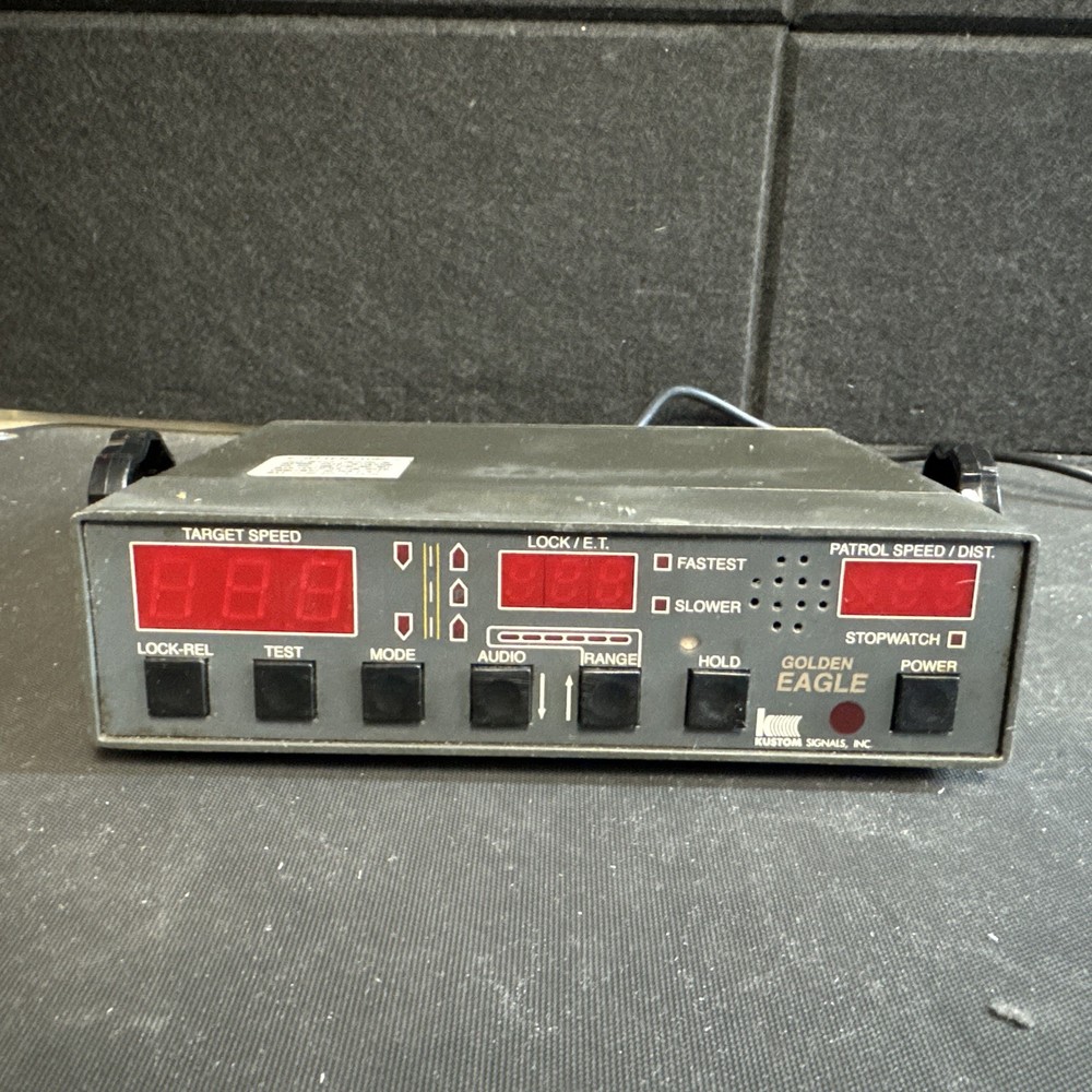 Kustom Golden Eagle I Radar Speed Detection Controller
