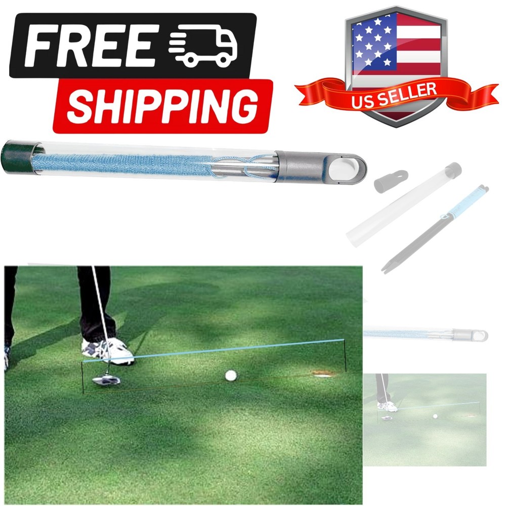 Golf Putting String Guide Line - 10 ft, Alignment Training Aid, Master Straig...