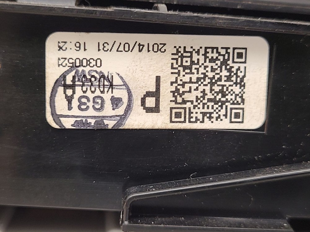 A/C Selector Switch fits 2015 Mazda CX-5 manual control Grade A