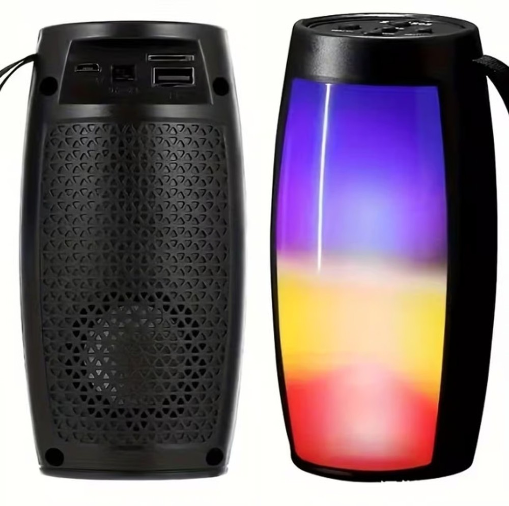 LED Portable Stereo Speakers