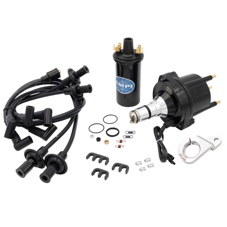 Empi 00-9442-0 EMPI HEI Ignition Kit. Billet Distributor, 40,000-Volt Coil, 8.5m
