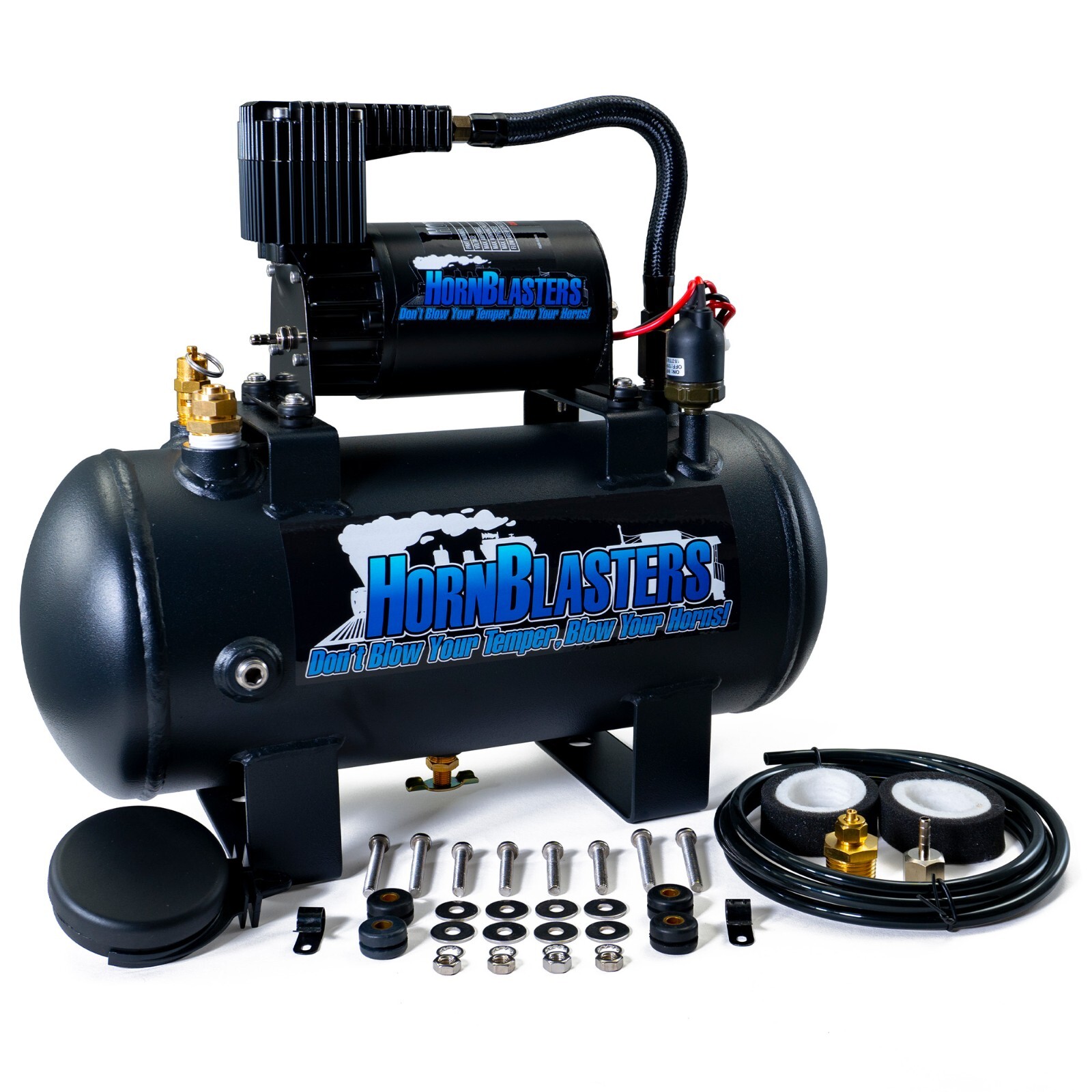 HornBlasters Conductor's Special 127H Loud Train Air Horn Kit - 120 PSI