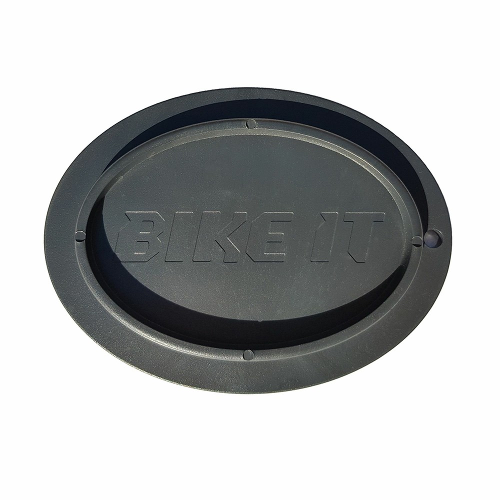 Motorcycle Stand Pad > Bike It Oval Side Stand Support Single - Black