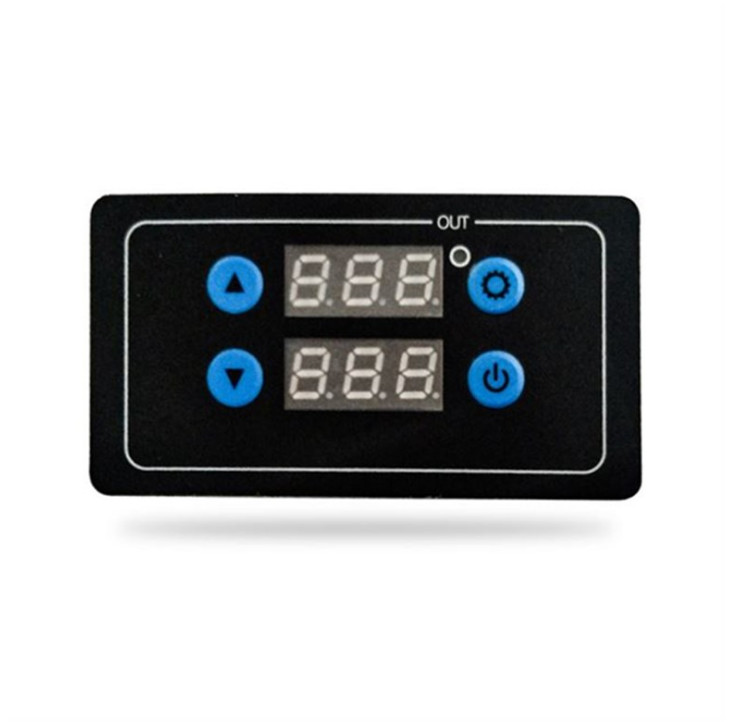 Timing relay infinite cycle control module dual screen digital display switch