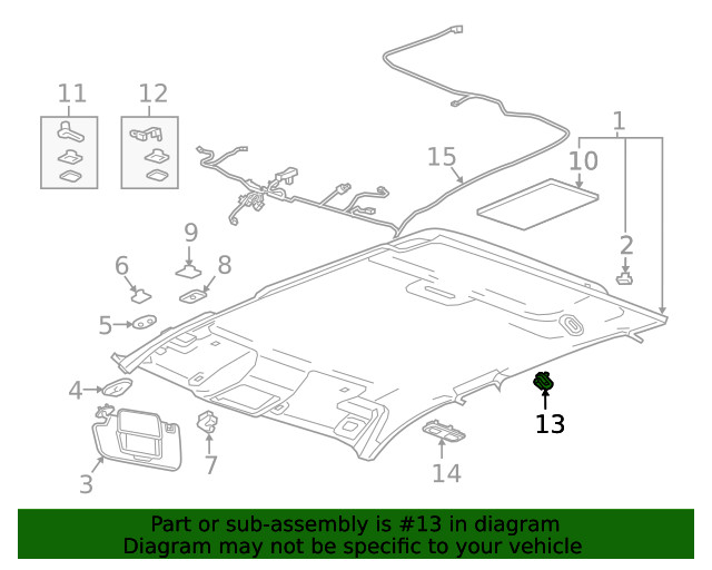 Genuine GM Coat Hook 84258404