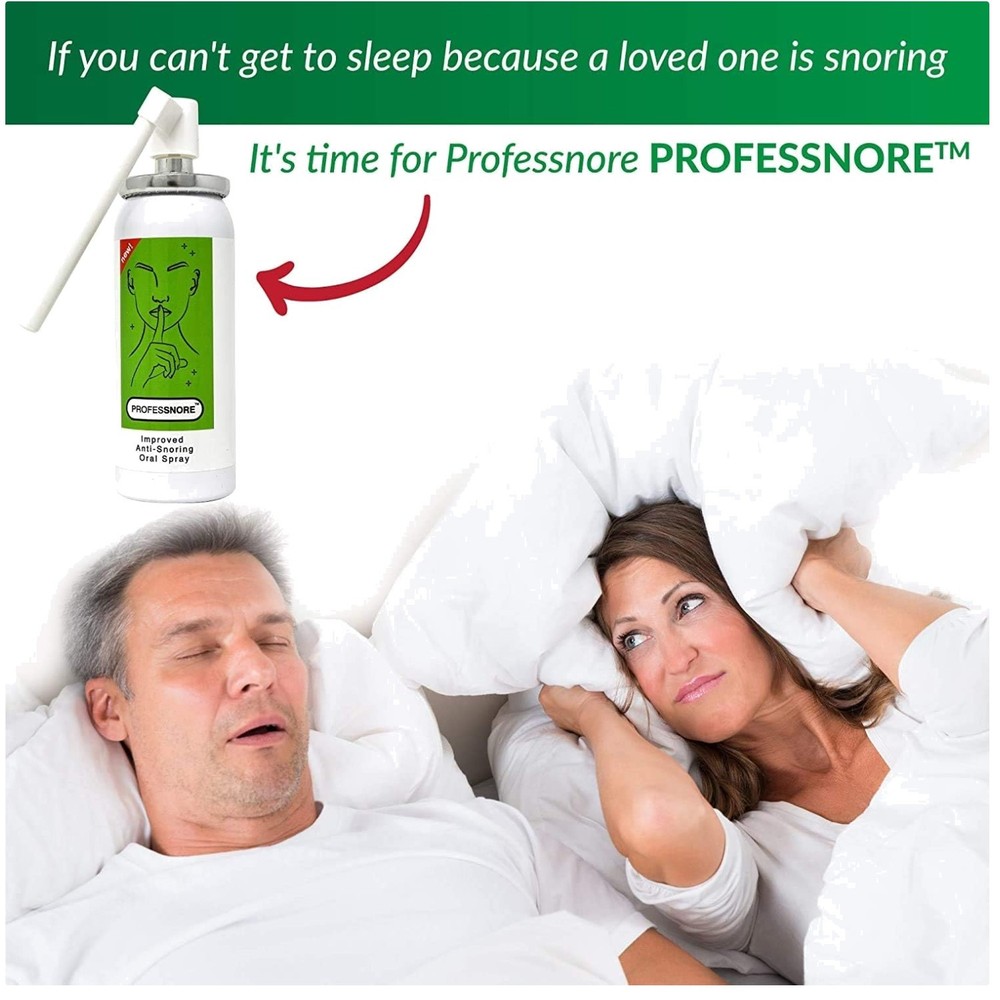 Mint Flavored Snoring Solution Twin Pack