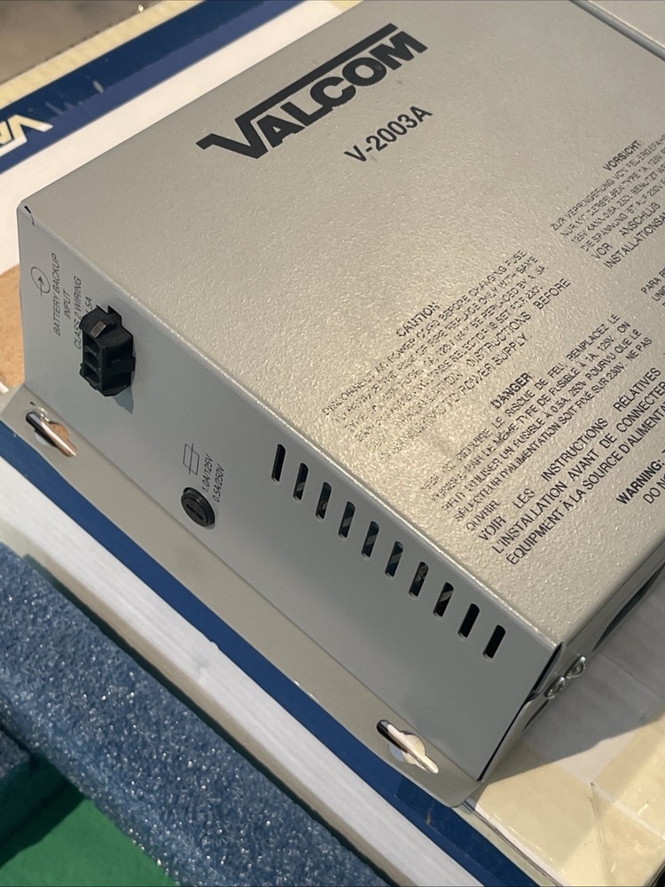 VALCOM V-2003A Page Control 3 Zone Plus Page 0799111001227 From Working System