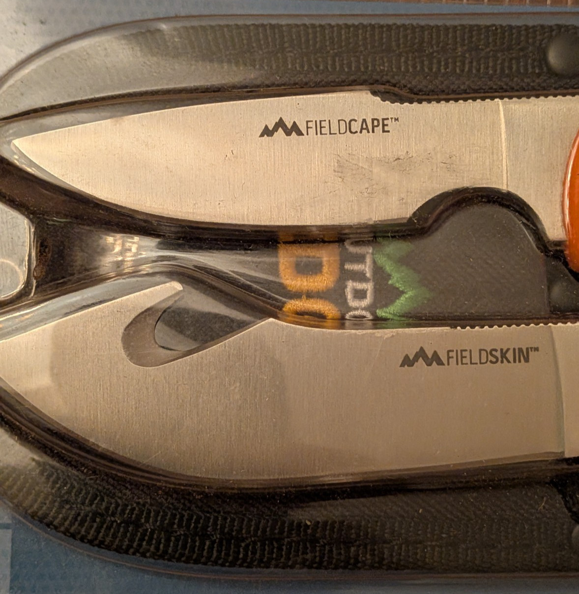 NEW Outdoor Edge Wild-Pair Gut-Hook Skinner & Caping Knife w/ Nylon Sheath WR-1C