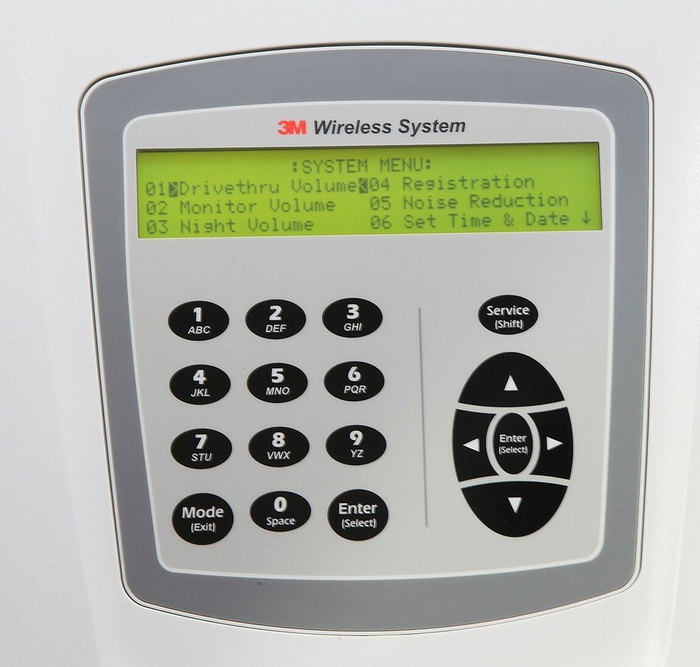 3M 1BAE XT-1 Wireless Drive Thru Intercom Base + Vehicle Detector & Greeter XT1