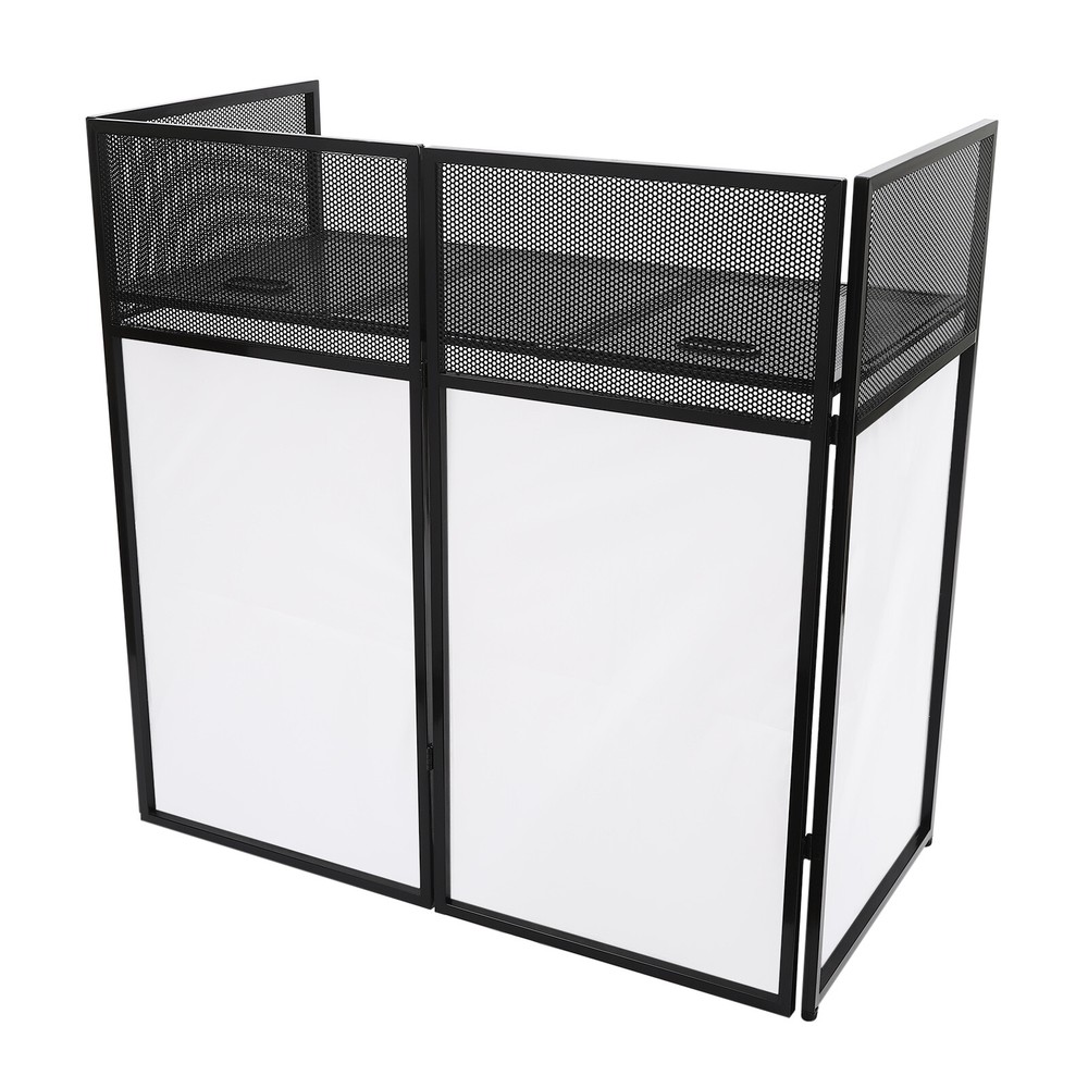 Event Table DJ Display Rack Floorstanding Display Rack Portable DJ Facade Booth