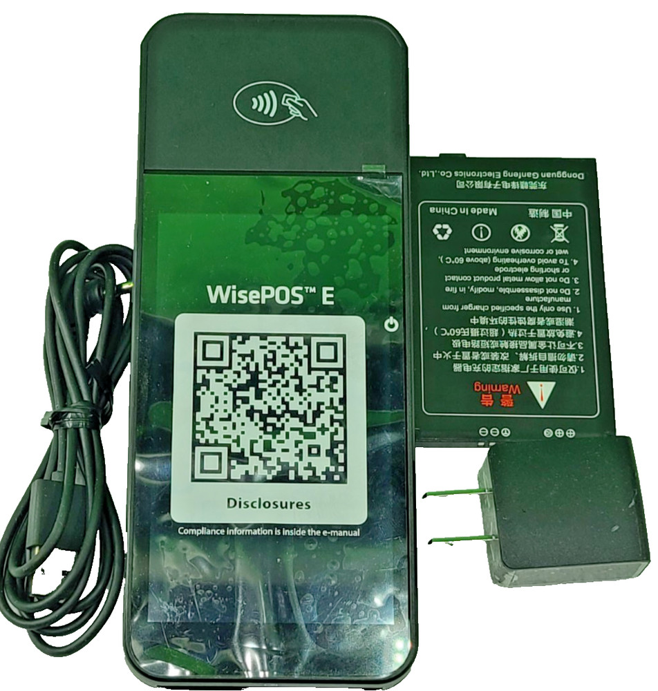 bbpos WisePOS E WSC51 Stripe Touchscreen Terminal Card Reader - New