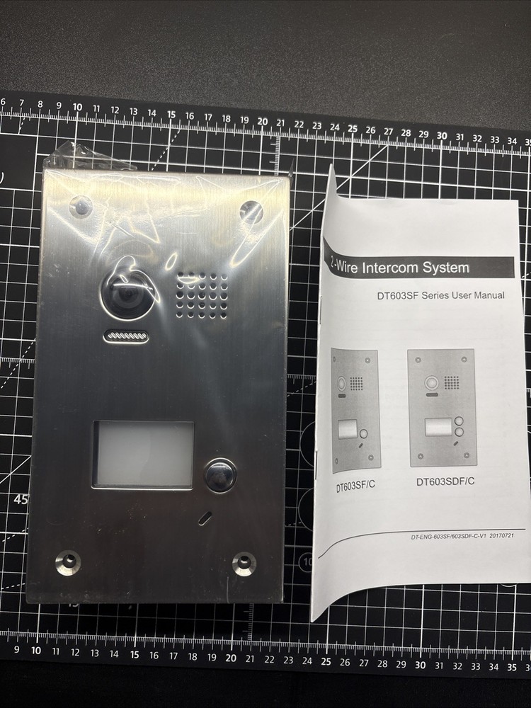 2-Wire Intercom System, DT603SF/C
