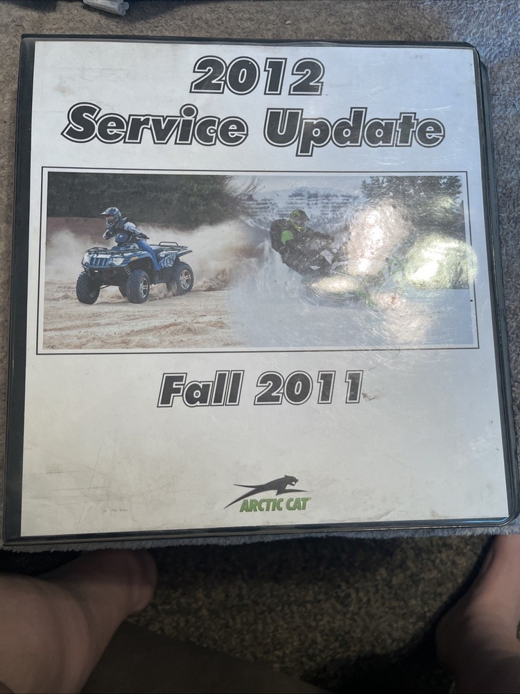 2012 ARCTIC CAT SERVICE UPDATE MANUAL 2012,FALL 2011, USED, M-2-3