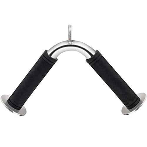 V Handle Row V Shaped Pulldown Bar Cable Machine Attachment Set