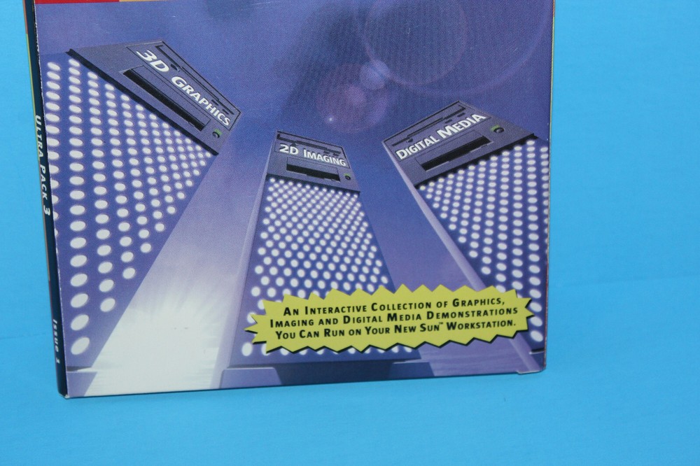 Sun Microsystems Ultra Pack 3D Graphics 2D Imaging & Digital Media Software