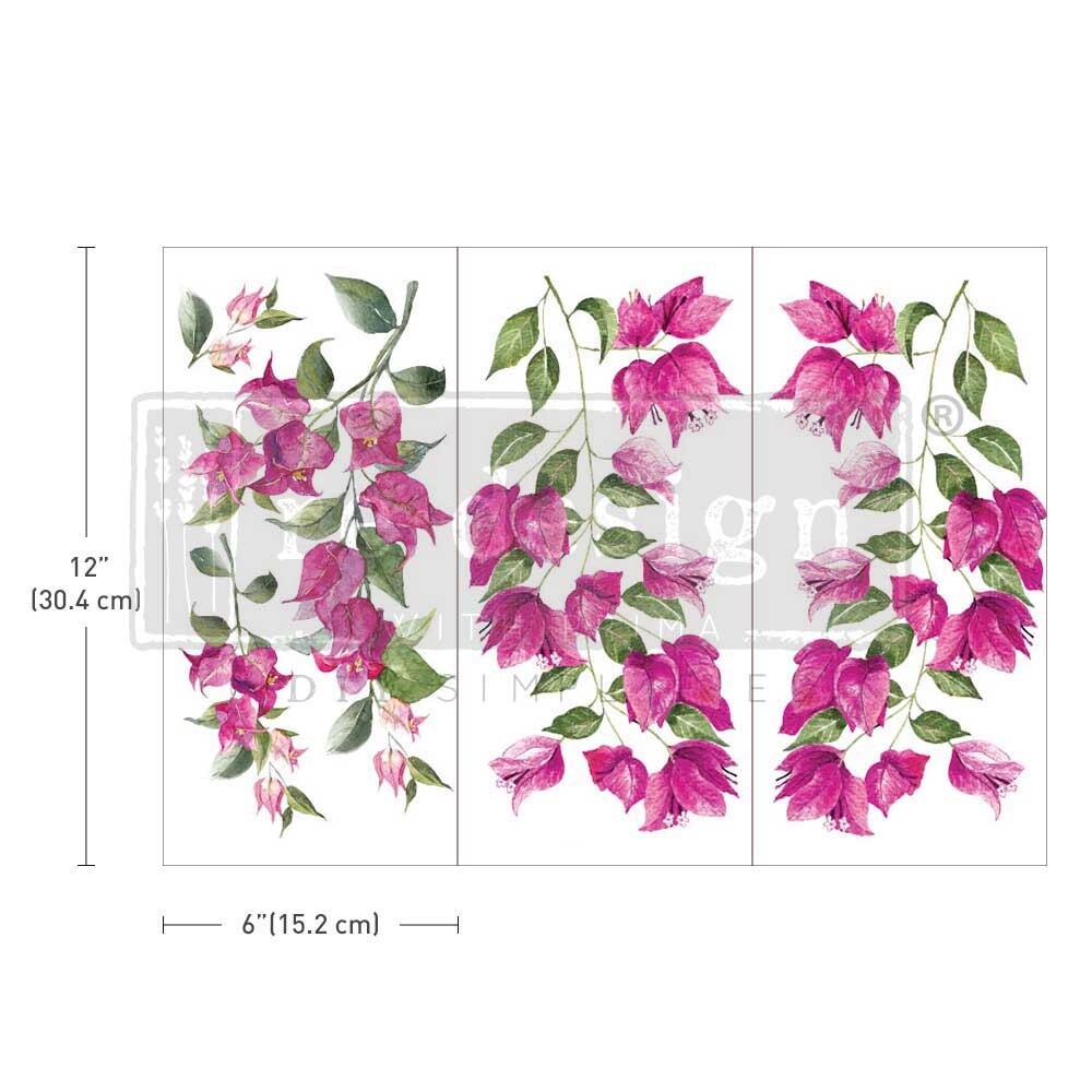 ReDesign with Prima Transfer - Wild Flowers