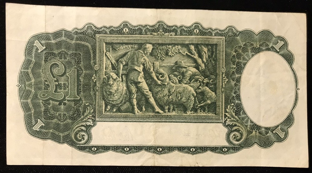 1942 1 Pound Australia - Armitage McFarlane - Nice Example P-26b - CA661